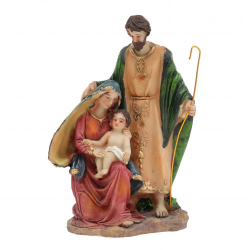 Floristik24 Figuras de pesebre Maria, Josef, Jesus 14.5cm