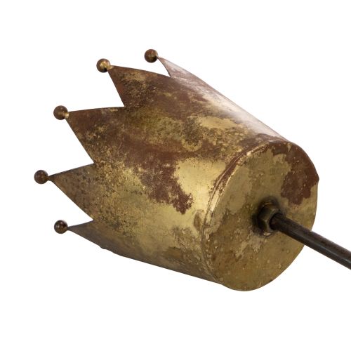 Corona decorativa con palo, decoración vintage para plantas en maceta, 73 cm. | Floristik24.es