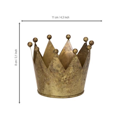 Corona decorativa para mesa y Navidad, 11 cm | Floristik24.es