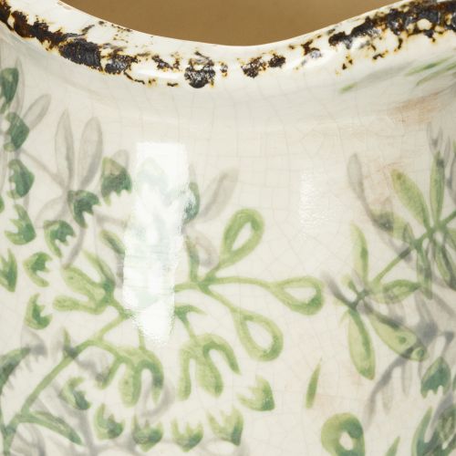 Artículo Jarra para plantar, aspecto vintage, estilo campestre, 16 cm