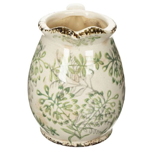 Artículo Jarra para plantar, aspecto vintage, estilo campestre, 16 cm