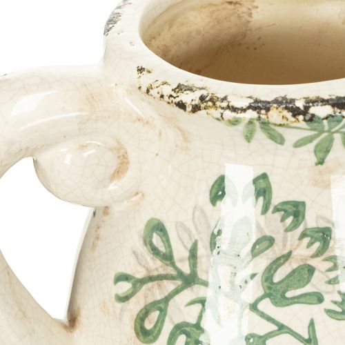 Artículo Jarra estilo campestre, ideal para decoración del hogar, 22cm