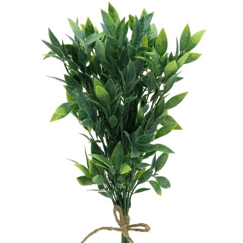 Floristik24 Laurel en el ramo verde artificial 40cm 7pcs
