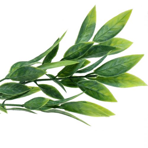 Floristik24 Laurel en el ramo verde artificial 40cm 7pcs