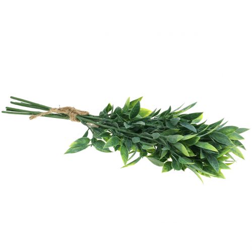 Floristik24 Laurel en el ramo verde artificial 40cm 7pcs