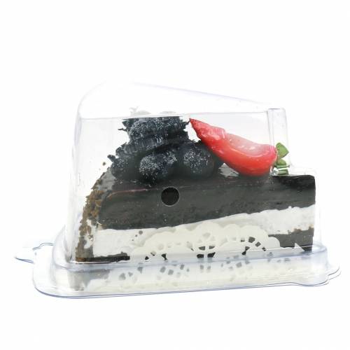 Floristik24 Pastel de chocolate artificial 10cm
