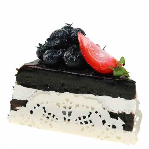 Floristik24 Pastel de chocolate artificial 10cm