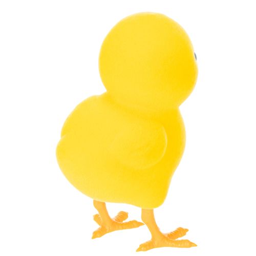 Artículo Decoración de pollito para Pascua, decoración de mesa, decoración reutilizable para salón, 16 cm, 2 piezas