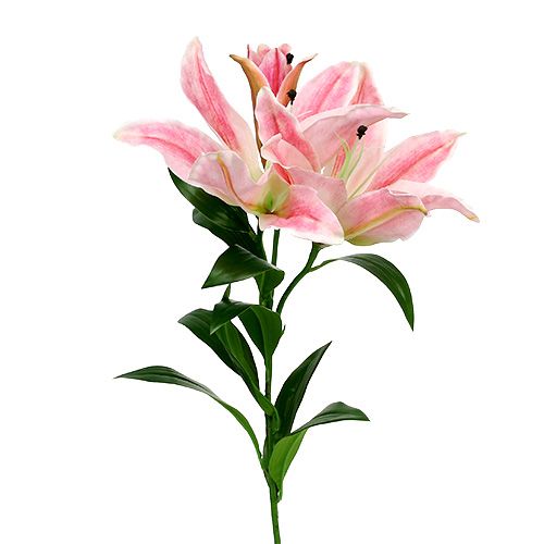 Floristik24 Rosa Artificial Rosa Real Touch 100cm