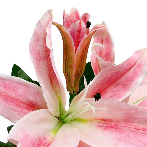 Floristik24 Rosa Artificial Rosa Real Touch 100cm