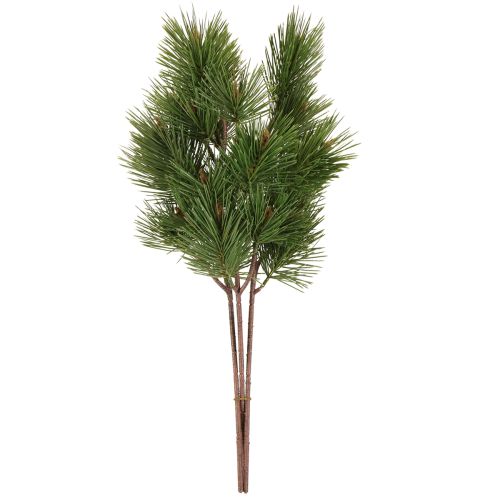 Artículo Ramas de pino artificiales Ramas navideñas verdes 53cm 3 piezas
