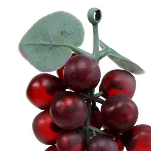 Uvas artificiales Burdeos 10cm