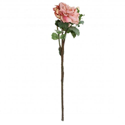 Artículo Rosas artificiales flores y capullos flor artificial rosa 57cm