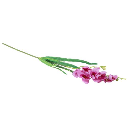 Artículo Flores artificiales de jardín fresia violeta 58cm