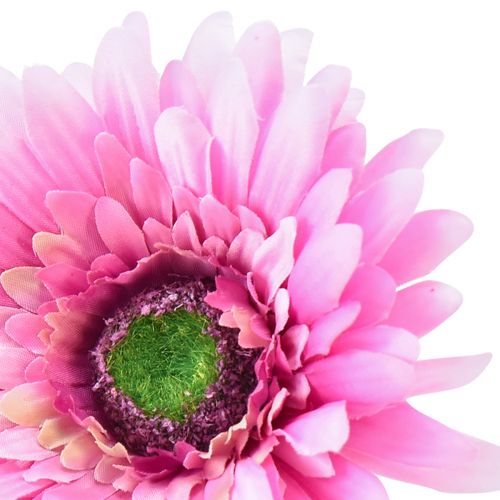 Artículo Flores artificiales Gerbera rosa 47cm