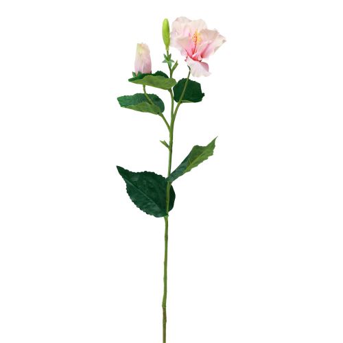 Floristik24 Flores Artificiales Hibisco Rosa 62cm