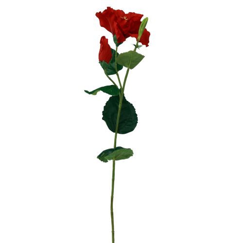 Floristik24 Flores Artificiales Hibisco Rojo 62cm