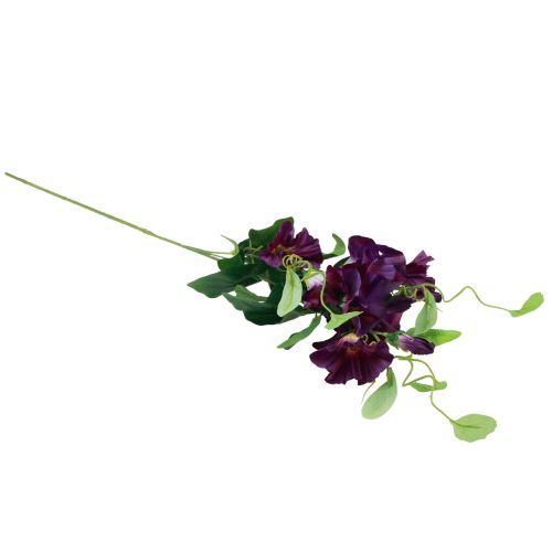 Artículo Flores artificiales de jardín Petunia Púrpura 85cm