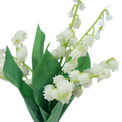 Floristik24 Decoración de flores de pradera de lirio de los valles artificial 34cm 3ud