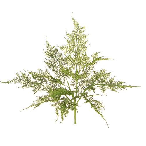 Artículo Planta artificial de helecho artificial en verde flocado L45cm