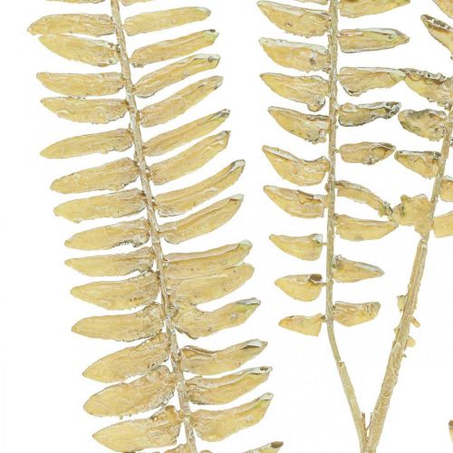 Artículo Helecho Artificial Ramas Blanco Crema Plantas Artificiales L120cm