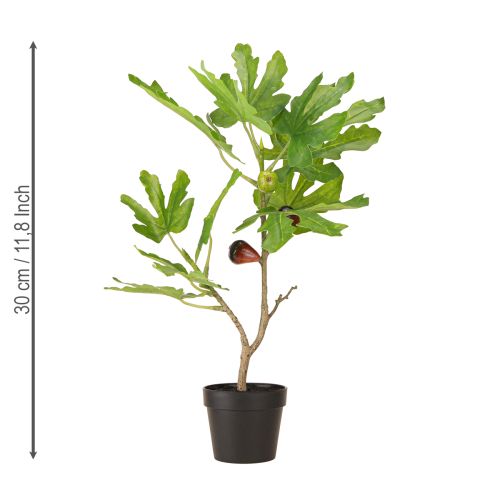 Artículo Higuera artificial en maceta planta artificial con frutos 40cm