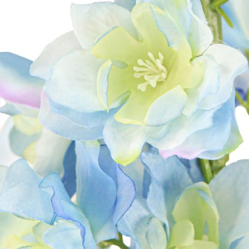Artículo Delphinium artificial azul, flor artificial, 130 cm