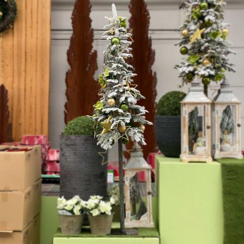 Floristik24 Árbol de Navidad artificial Nevado Deco Invierno 150cm
