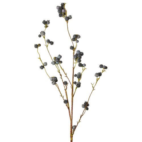 Rama artificial con arándanos azules arándanos 110cm