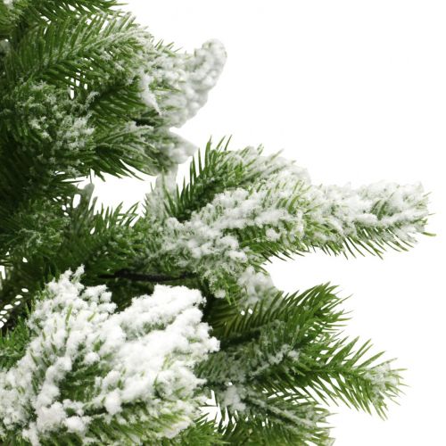 Floristik24 Mini árbol de Navidad artificial en saco Snowy Ø32cm H55cm