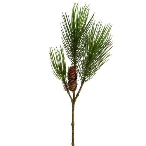 Floristik24 Rama de Pino Artificial con Piñas 3 ramas Verde Marrón 60cm