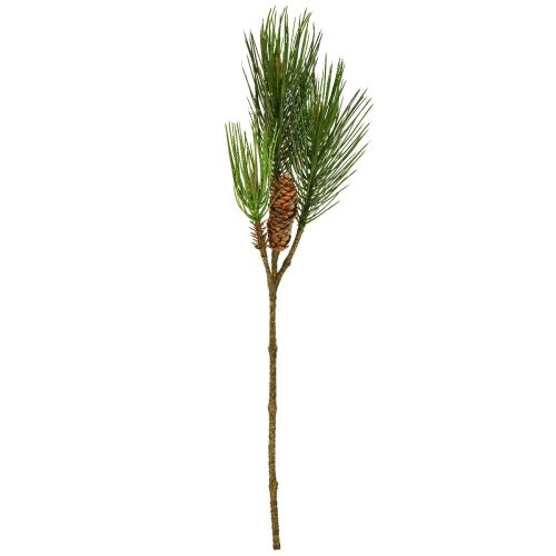Floristik24 Rama de Pino Artificial con Piñas 3 ramas Verde Marrón 60cm