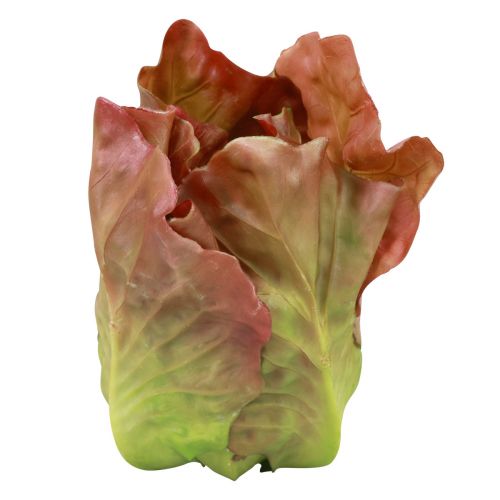 Cabeza de lechuga artificial chupete de comida verduras decorativas 14cm