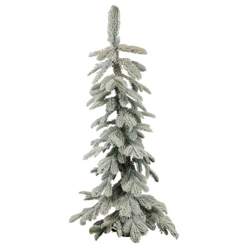 Árbol de Navidad artificial decoración nevada 62cm