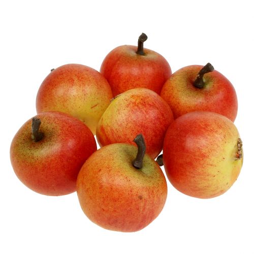 Fruta artificial manzanas Cox 3,5cm 24p