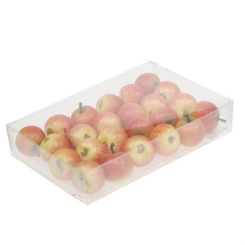 Artículo Manzanas de frutas artificiales Cox 3,5cm 24uds