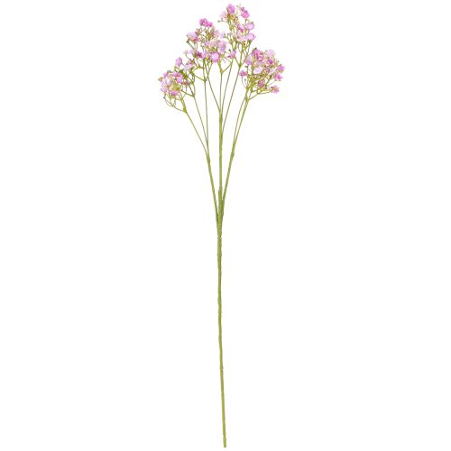 Artículo Hierba de yeso gypsophila artificial en violeta L68cm 4 piezas
