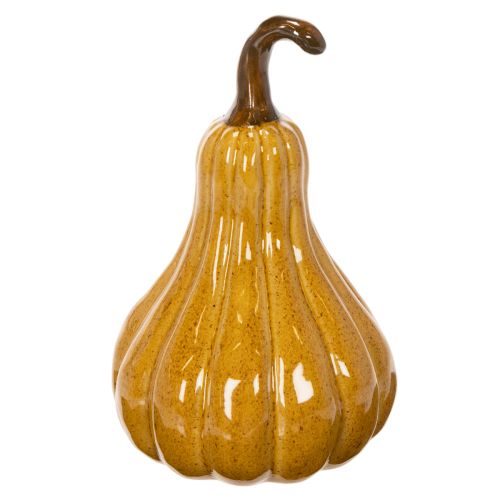 Calabaza decorativa para mesa de Halloween, 18 cm.
