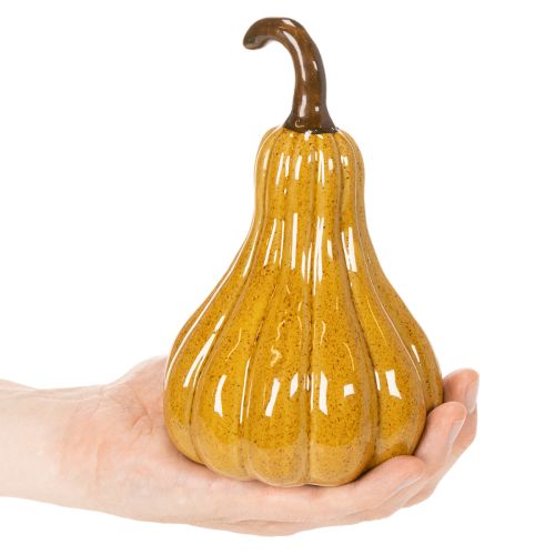 Calabaza decorativa para mesa de Halloween, 18 cm. | Floristik24.es