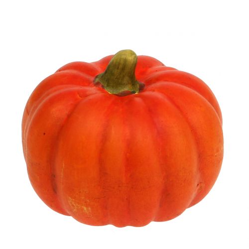 Floristik24 Calabaza cerámica naranja Ø6cm H8.5cm