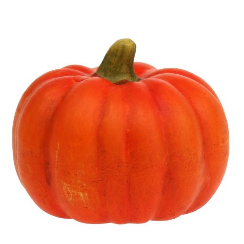 Floristik24 Calabaza cerámica naranja Ø6cm H8.5cm
