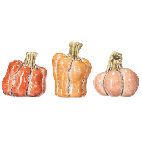 Juego de calabazas: Calabazas decorativas pequeñas para decoración otoñal, 5 cm, 3 piezas comprar | Floristik24.es