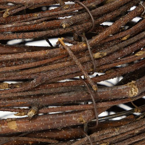 Artículo Esfera de vid, marrón natural, para decoración, Ø14cm H14cm