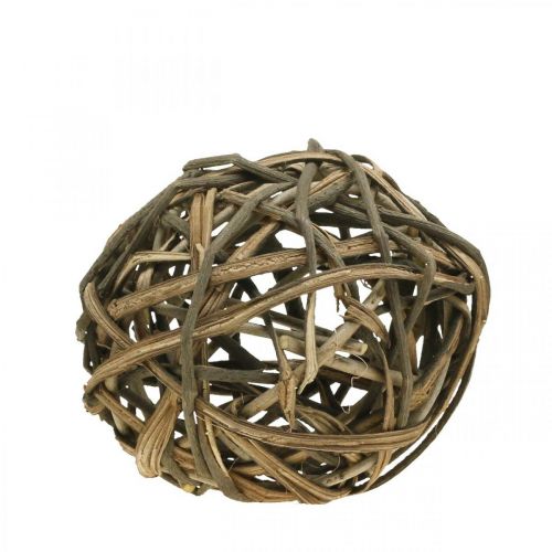Bola deco madera de vid natural Ø20cm
