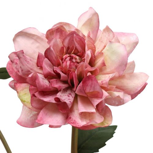 Flor artificial dalia flor rosa con capullo Al. 57 cm