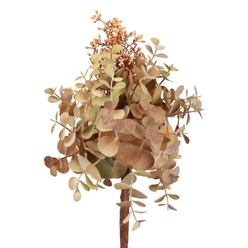 Floristik24 Ramo de eucalipto artificial, decoración de flores artificiales con capullos 30cm