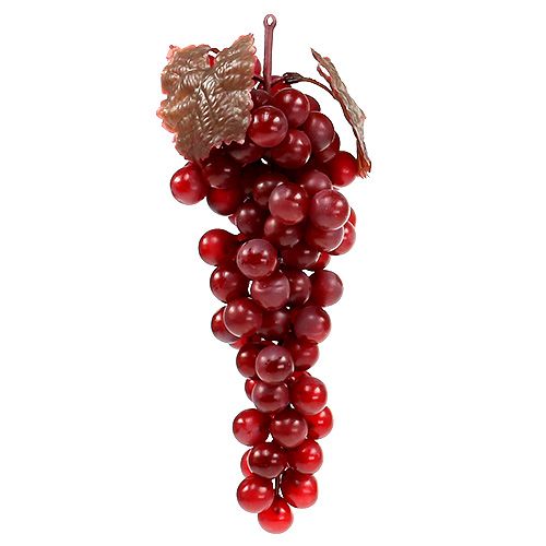 Floristik24 Frutas artificiales uvas rojas 22cm