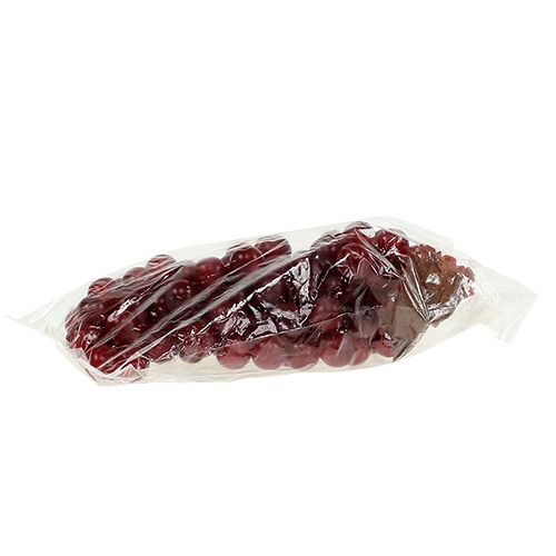 Floristik24 Frutas artificiales uvas rojas 22cm