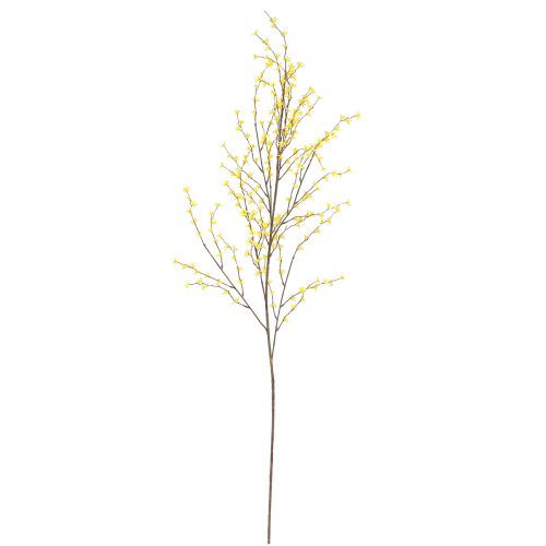 Artículo Rama artificial de Pascua con flores amarillas, rama decorativa de primavera, L138cm