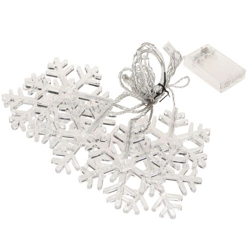 Artículo Decoración de ventana LED Navidad blanco frío para batería 25×90cm